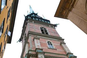 iglesia alemana en gamla stan, estocolmo, suecia foto