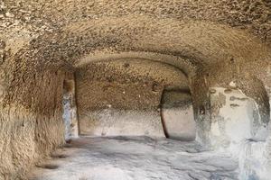 Inside of Selime Monastery in Cappadocia, Turkey photo
