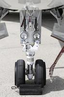 Landing Gear of Jet Airplane photo