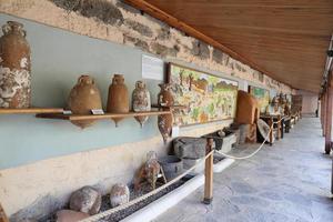 Amphoras in Bodrum Castle photo