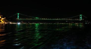 Fatih Sultan Mehmet Bridge in Istanbul, Turkey photo