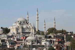 Suleymaniye Mosque in Istanbul City photo