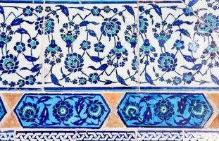 Blue Tiles in Topkapi Palace photo