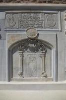 Old Marble Fountain in Istanbul City, Turkey photo