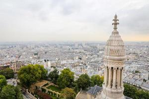 Paris View from Sacre Coeur Basilica photo