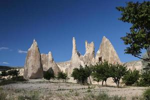 Rock Formations in  Cappadocia photo