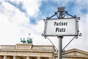 Brandenburg Gate in Berlin, Germany photo