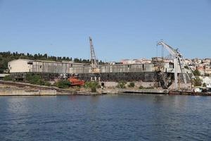 Old and Abandoned Shipyard photo