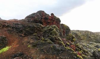 Leirhnjukur lava field in Iceland photo