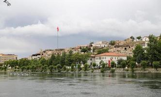 Kizilirmak River in Avanos Town, Turkey photo