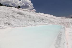 Travertines in Pamukkale photo