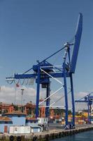 Blue Port Crane photo