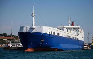 Roro Ship in port photo