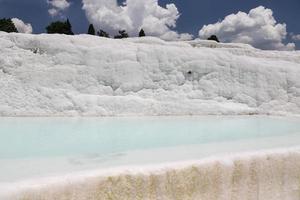 Travertines in Pamukkale photo