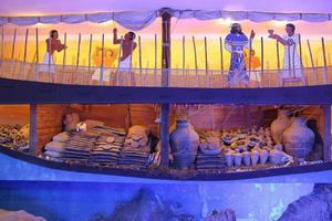 recreación de un lagan en el museo del castillo de bodrum foto