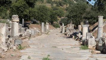 Ancient Street in Ephesus photo