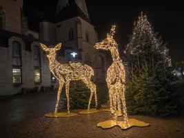 christmas time at bocholt in germany photo