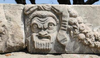 Face Relief in Bodrum Castle photo