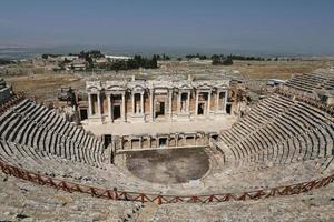 teatro de hierápolis en turquía foto