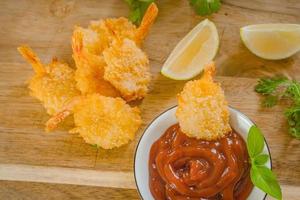 Lightly breaded then fried this Classic Fried Shrimp recipe is completely addictive photo