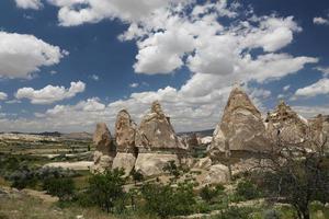 Rock Formations in  Cappadocia photo