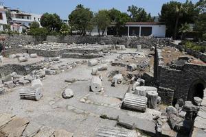 Mausoleum at Halicarnassus in Bodrum Town photo