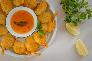 Lightly breaded then fried this Classic Fried Shrimp recipe is completely addictive photo