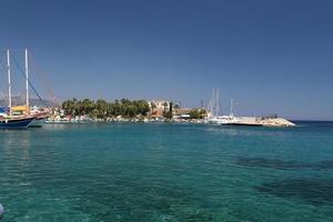 Boats in Datca Town photo