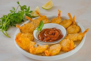 Lightly breaded then fried this Classic Fried Shrimp recipe is completely addictive photo