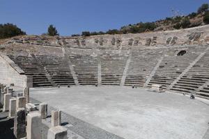 Theatre of Halicarnassus in Bodrum, Turkey photo