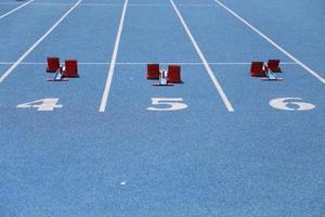 Numbers on running Field photo