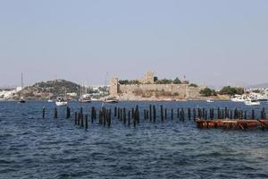 castillo de bodrum en turquía foto