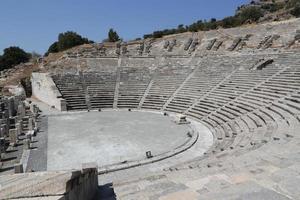 Theatre of Halicarnassus in Bodrum, Turkey photo