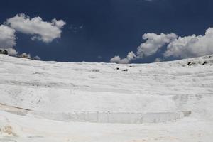 Travertines in Pamukkale photo