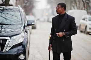 Stylish african american gentleman photo