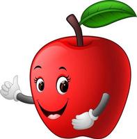 apple with face vector