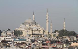 Suleymaniye Mosque in Istanbul City photo