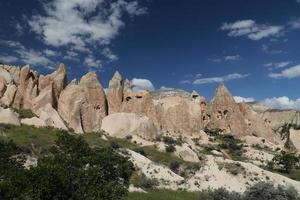 Rock Formations in  Cappadocia photo