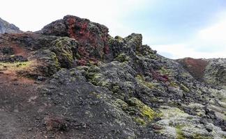 Leirhnjukur lava field in Iceland photo