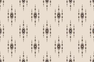 étnico oriental ikat de patrones sin fisuras tradicional. tela estilo indio. diseño para fondo, papel pintado, ilustración vectorial, tela, ropa, moqueta, textil, batik, bordado. vector