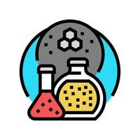 specialty chemicals color icon vector illustration