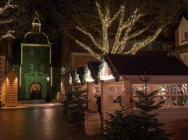 tiempo de navidad en ahaus en westfalia foto