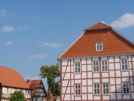 small village in the mountains of hessen photo