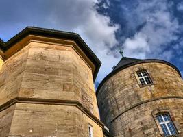 waldeck with the great wsater reservoir in germany photo