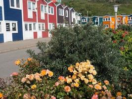 isla de helgoland en el mar del norte foto