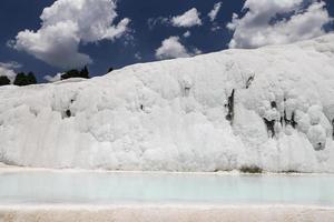 Travertines in Pamukkale photo