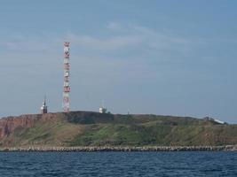 helgoland island in the north sea photo