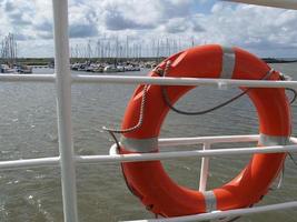 the island of Langeoog in the north sea photo