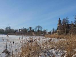 horario de invierno en un castillo en alemania foto