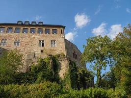 waldeck with the great wsater reservoir in germany photo